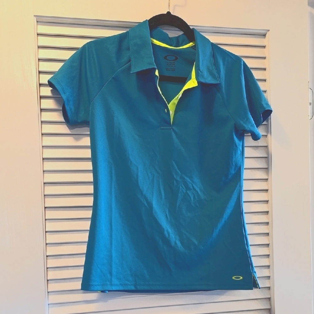 Oakley Teal Polo Shirt